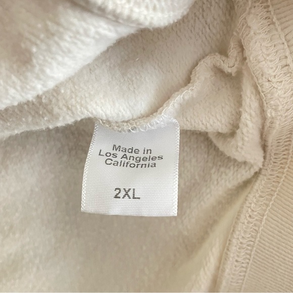 Clare V White Ruffle Sweatshirt - Picture 11 of 12